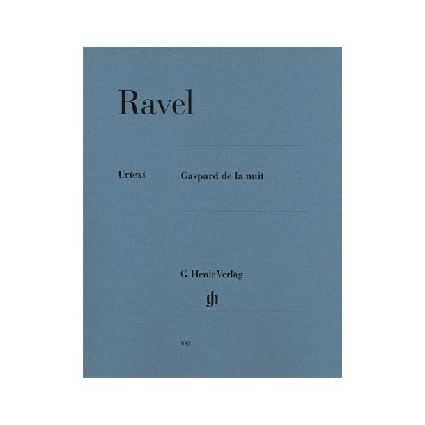Maurice Ravel: Gaspard De La Nuit - Henle Urtext