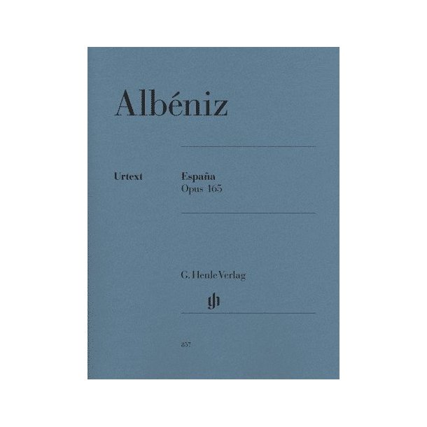 Isaac Alb&eacute;niz: Espa&ntilde;a Op.165 (Urtext Edition)