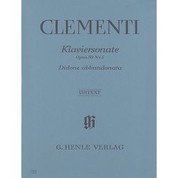 Muzio Clementi: Piano Sonata "Didone abbandonata", Scena Tragica g minor op. 50,3
