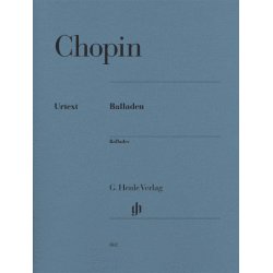 Fr&eacute;d&eacute;ric Chopin: Ballades (Henle Urtext Edition)