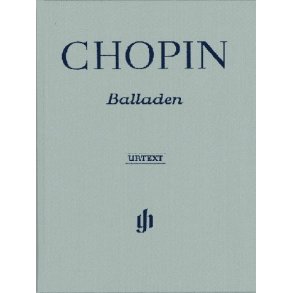 Frdric Chopin: Ballades - Clothbound (Henle Urtext Edition)