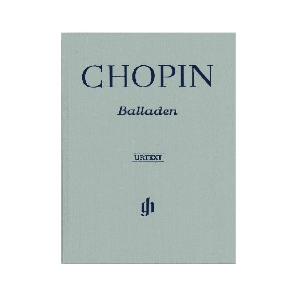Frdric Chopin: Ballades - Clothbound (Henle Urtext Edition)