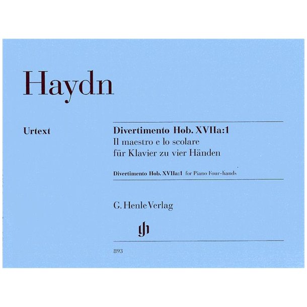 Joseph Haydn: Divertimento Hob. XVIIa:1 (Henle Urtext Edition)