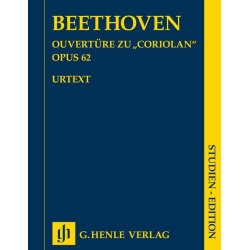 Ludwig Van Beethoven: Coriolan Overture Op.62 (Study Score)