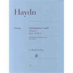 Joseph Haydn: Variations In F Minor (Sonata) Hob. XVII:6