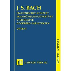 Johann Sebastian Bach: Italian Concerto, French Overture, Four Duets, Goldberg Variations