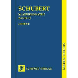 Franz Schubert: Klaviersonaten Band III (Urtext)