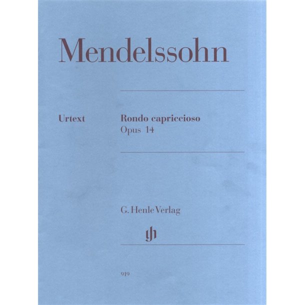 Felix Mendelssohn: Rondo Capriccioso Op.14 (Urtext)