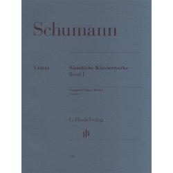 Robert Schumann: Complete Piano Works Volume 1 - Henle Urtext