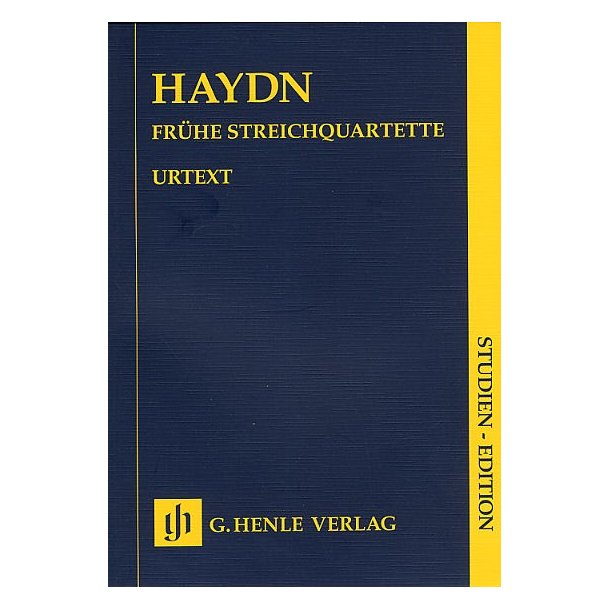 Joseph Haydn: Fruhe Streichquartette