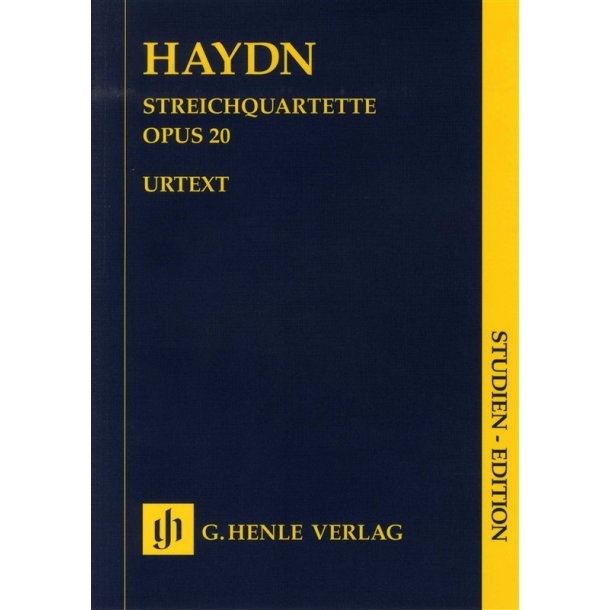 Franz Joseph Haydn: Streichquartette Op.20 (Urtext Score)