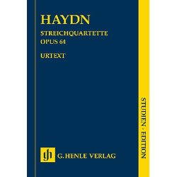 Joseph Haydn: String Quartets Volume VIII Op.64 - Second Tost Quartets (Study Score)