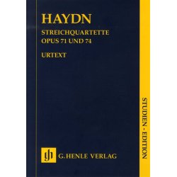Franz Joseph Haydn: Streichquartette Op.71/74 (Urtext Score)