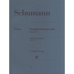 Robert Schumann: Complete Piano Works Volume 4 - Henle Urtext
