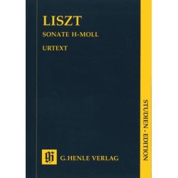 Franz Liszt: Piano Sonata In B Minor - Study Score (Urtext)