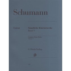 Robert Schumann: Complete Piano Works Volume 5 - Henle Urtext
