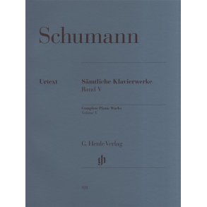 Robert Schumann: Complete Piano Works Volume 5 - Henle Urtext