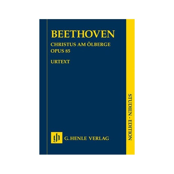 Ludwig Van Beethoven: Christus Am &Ouml;lberge Op.85 - Study Score