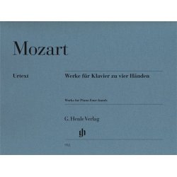 W.A. Mozart: Works For Piano Four-Hands (Revised Urtext Edition)
