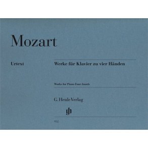 W.A. Mozart: Works For Piano Four-Hands (Revised Urtext Edition)