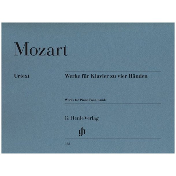 W.A. Mozart: Works For Piano Four-Hands (Revised Urtext Edition)