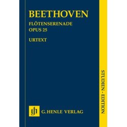 Ludwig Van Beethoven: Flotenserenade Op.25 Urtext (Study Score)