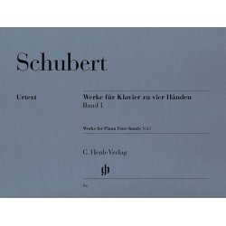 Franz Schubert: Werke Fur Klavier Zu Vier Handen - Band I