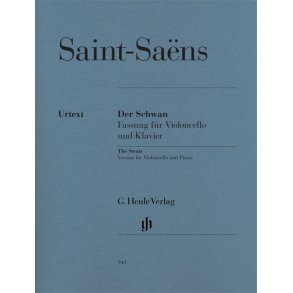 Camille Saint-Saëns: The Swan - Cello/Piano (Urtext)