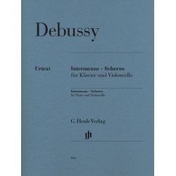 DEBUSSY CLAUDE INTERMEZZO SCHERZO (HEINEMANN) PF/VLC URTEXT PB