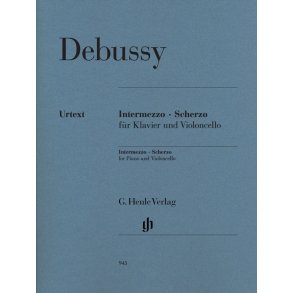 DEBUSSY CLAUDE INTERMEZZO SCHERZO (HEINEMANN) PF/VLC URTEXT PB