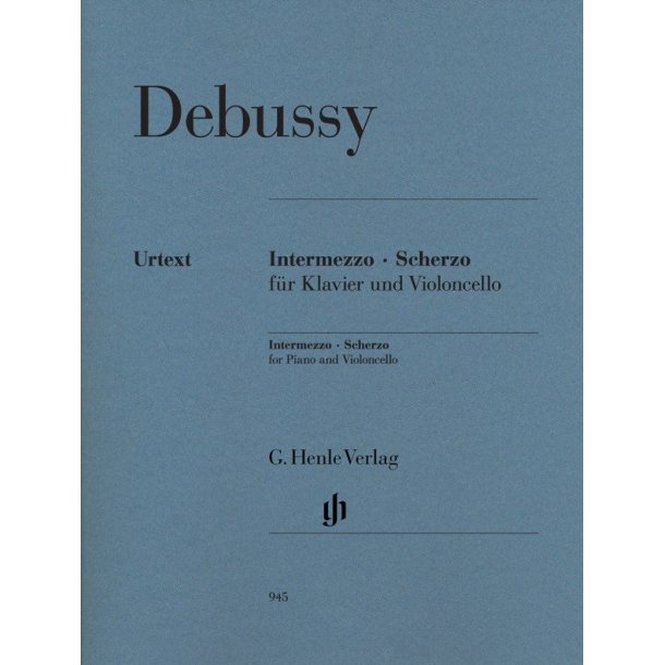 DEBUSSY CLAUDE INTERMEZZO SCHERZO (HEINEMANN) PF/VLC URTEXT PB