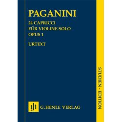 Nicol Paganini: 24 Capricci Op.1 (Urtext Study Score)