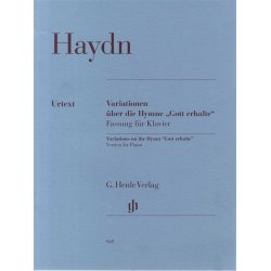 Joseph Haydn: Variations On The Hymn "Gott Erhalte" Version For Piano