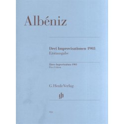 Isaac Albniz: Three Improvisations 1903