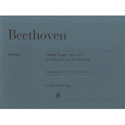 Ludwig Van Beethoven: Grand Fugue Op.134 - Piano Four-Hands (Henle Urtext)