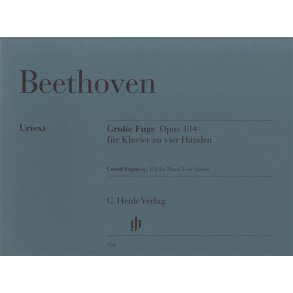Ludwig Van Beethoven: Grand Fugue Op.134 - Piano Four-Hands (Henle Urtext)