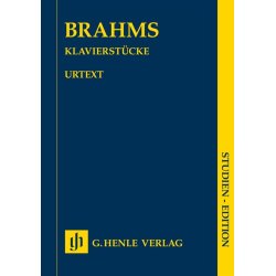 Johannes Brahms: Piano Pieces
