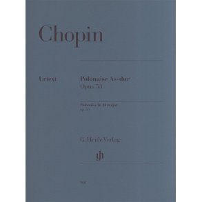 Frdric Chopin: Polonaise In A Flat Op.53 - Henle Urtext