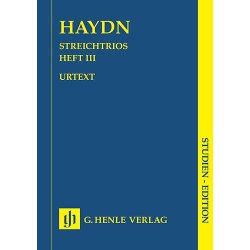 Franz Joseph Haydn: Streichtrios Heft III (Urtext)