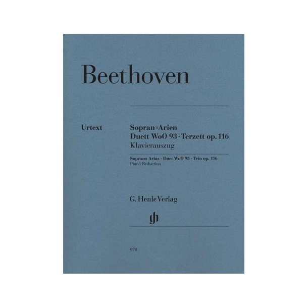 Ludwig Van Beethoven: Soprano Arias, Duet WoO 93, Trio Op.116