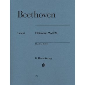 Ludwig Van Beethoven: Flute Duo WoO 26 - Henle Urtext