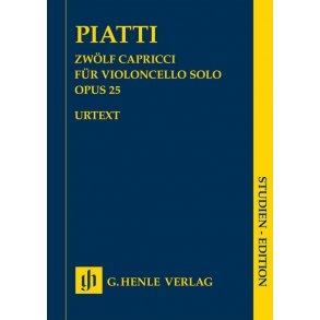 Piatti 12 Capricci Op 25 Vlc Stsc