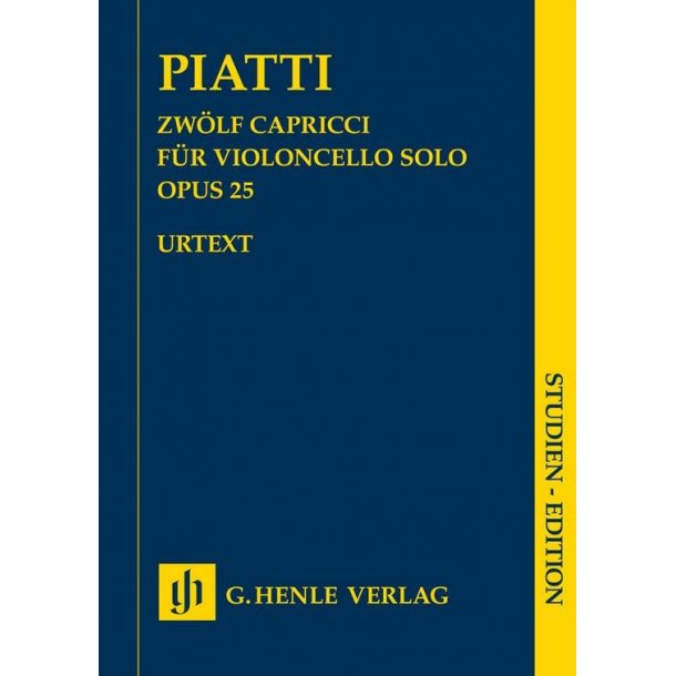 Piatti 12 Capricci Op 25 Vlc Stsc
