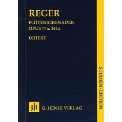 Max Reger: Serenades Op.77a And Op.141a (Henle Urtext Edition) - Score