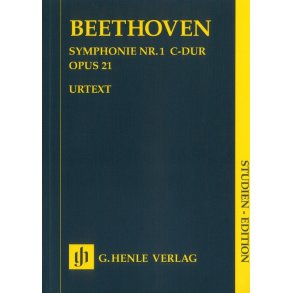 Beethoven: Symphony No.1 In C Op. 21 (Henle Urtext Edition) - Study Score