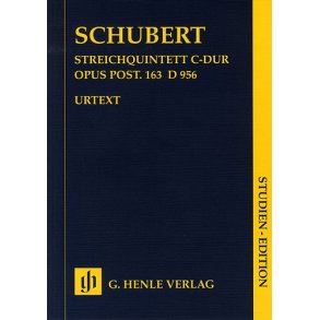 Franz Schubert: String Quintet In C (Henle Edition) (Score)