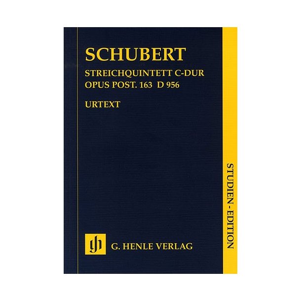 Franz Schubert: String Quintet In C (Henle Edition) (Score)