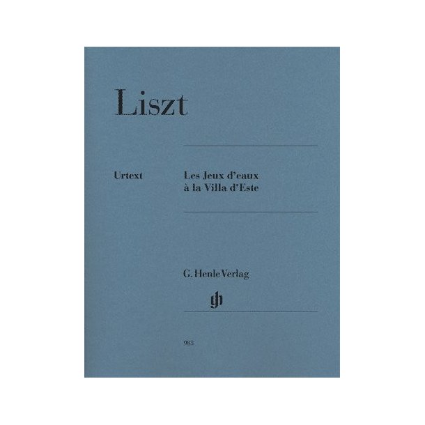 Franz Liszt: Les Jeux d'eaux &agrave; la Villa d'Este