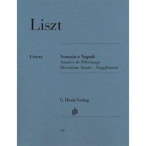 Franz Liszt: Venezia e Napoli - Annees de Pelerinage, Deuxieme Annee