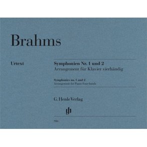 Johannes Brahms: Symphonies Nos. 1 and 2 - Piano Four-hands